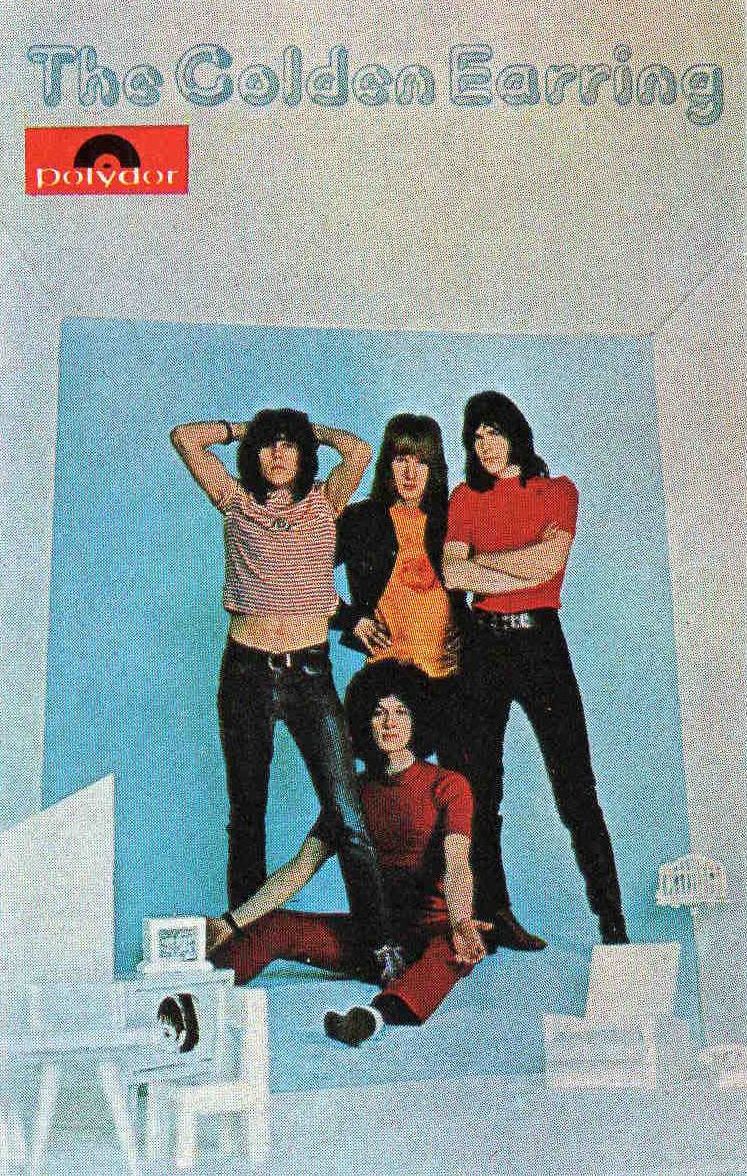 Golden Earring The Golden Earring cassette inlay Germany 1969